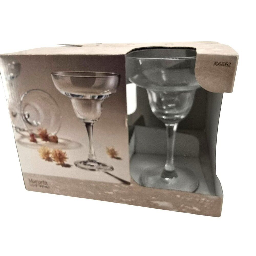 Margarita Glasses Set of 4 11.5 Oz By Furio Contemporary Casuals Clear JJ3801